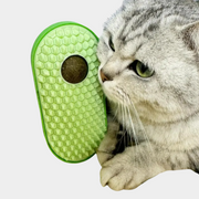 Escova Massageadora com Bolinha de Catnip para Gatos - Mundo do Chico