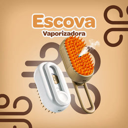 Escova Vaporizadora | Para Pets