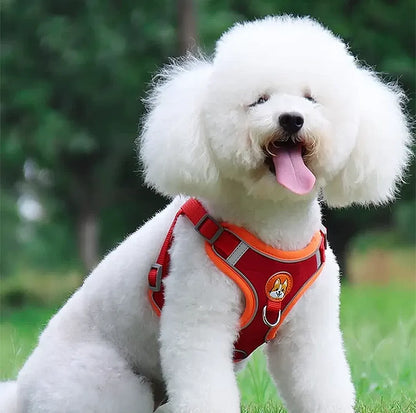 Peitoral para Cachorros Ajustável com Guia