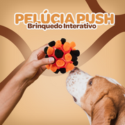 PELÚCIA PUSH | BRINQUEDO INTERATIVO.